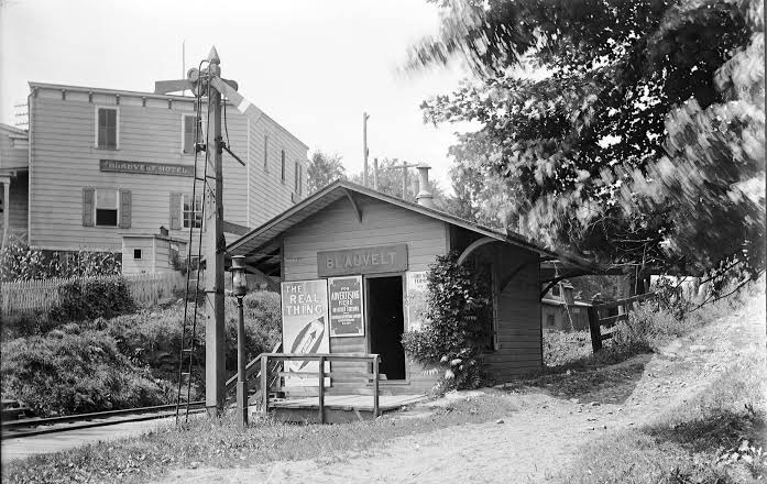 Historic black-and-white photograph supplied by Jennifer